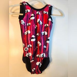 Child Medium Panda Leotard